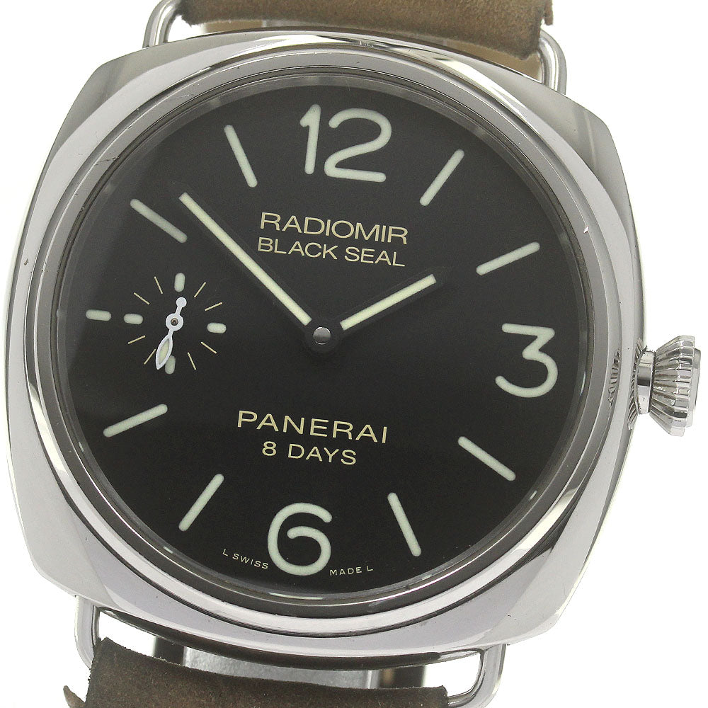 PANERAI Radiomir Black Seal PAM00609 8 Days Acciao Hand Winding Men's_863516