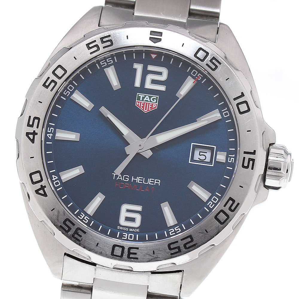 TAG HEUER Formula 1 WAZ1118 Date blue Dial Quartz Men's Watch_863530