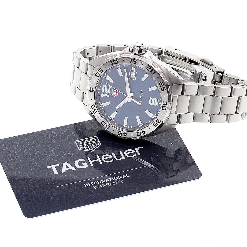 TAG HEUER Formula 1 WAZ1118 Date blue Dial Quartz Men's Watch_863530