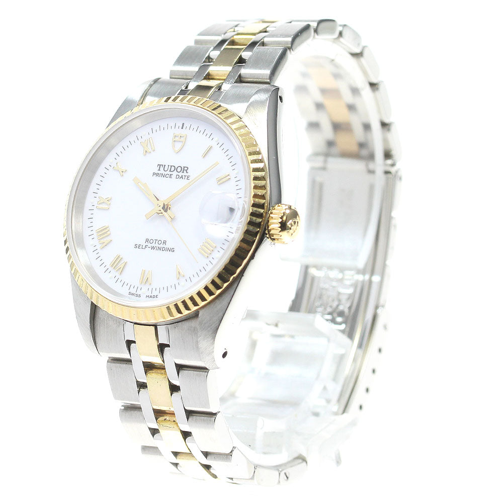 TUDOR Prince Date 72033 YG 2 tone cal.2824-2 Automatic Boy's Watch_863541