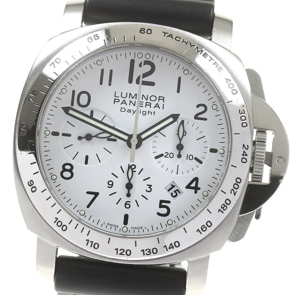 PANERAI Luminor Chronograph Daylight PAM00188 Date Automatic Men's Watch_863544