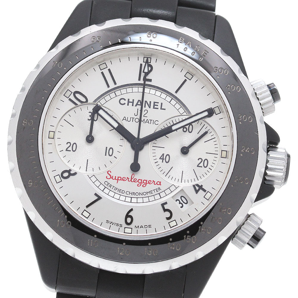 CHANEL J12 Superleggera H2039 Chronograph Date Automatic Men's Watch_863546