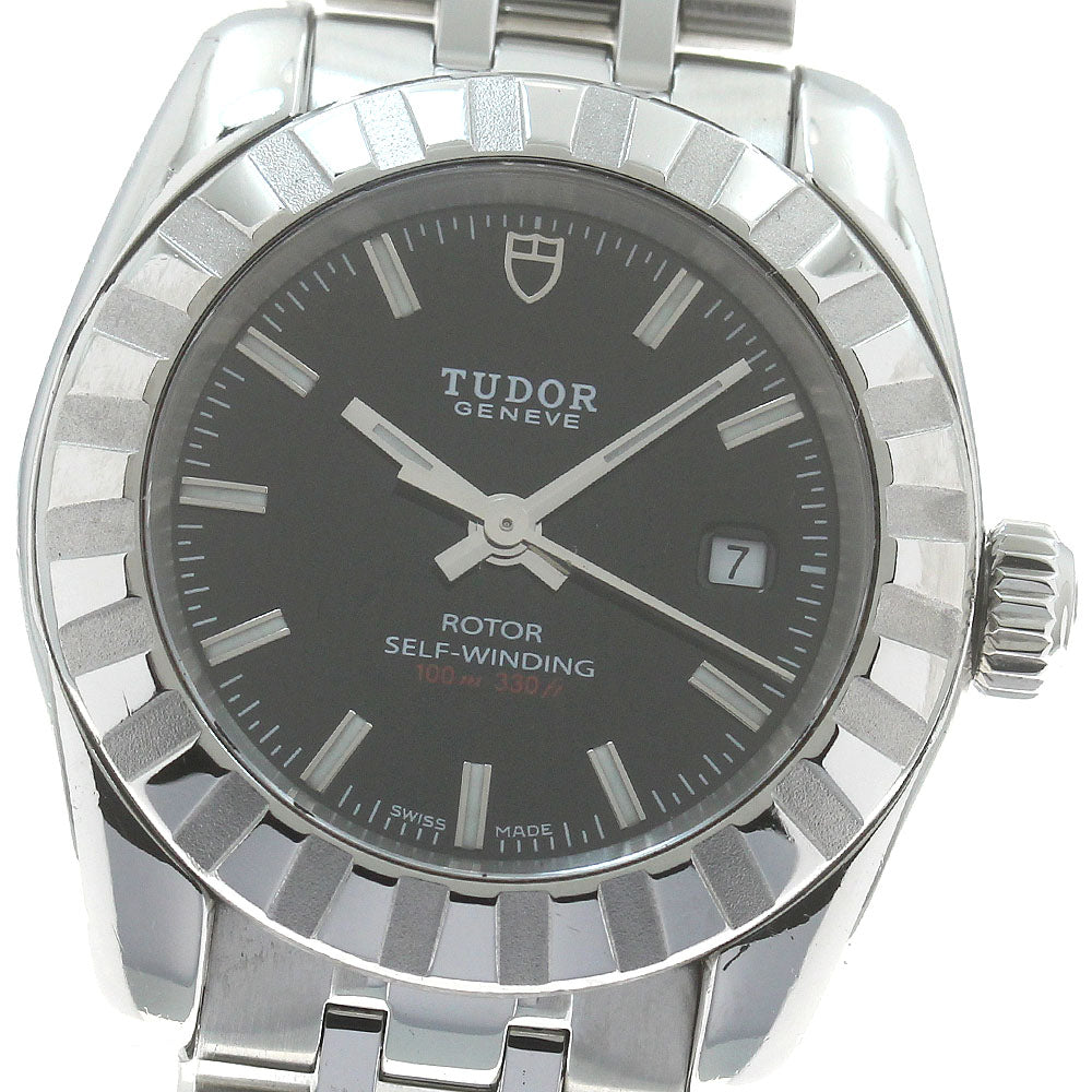 TUDOR Classic Date 22010 black Dial Automatic Ladies Watch_863551