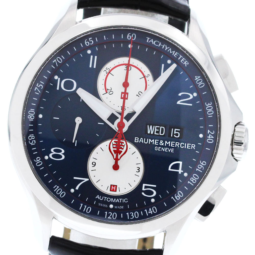 Baume & Mercier Clifton Club Shelby Cobra 65822 Chronograph Navy Dial Automatic Men's Watch_863554