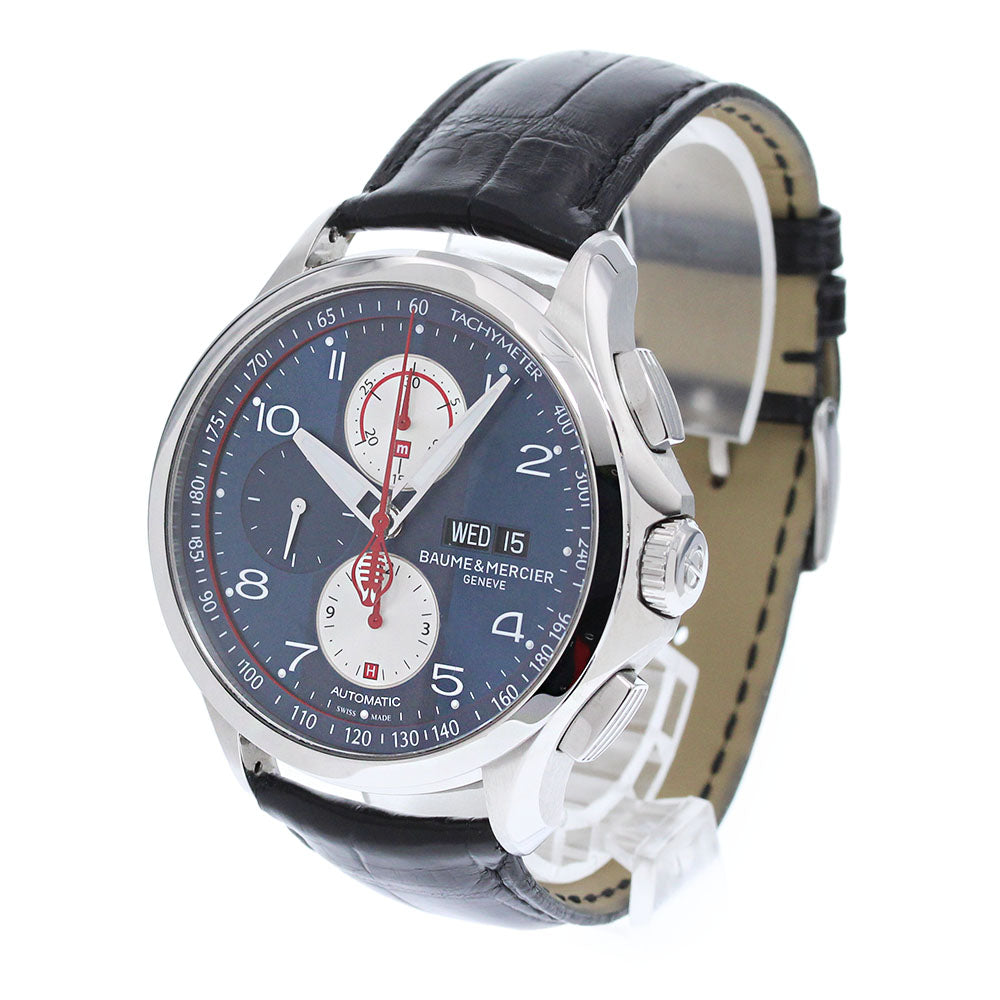 Baume & Mercier Clifton Club Shelby Cobra 65822 Chronograph Navy Dial Automatic Men's Watch_863554