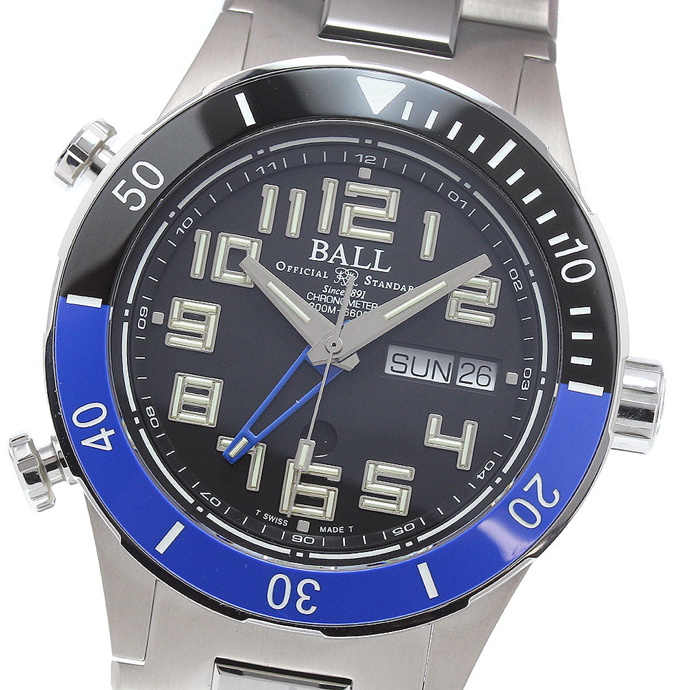 BALLWATCH Roadmaster Pilot GMT DG3036B-S3C-BK 1000 world limited AT Men's_863557