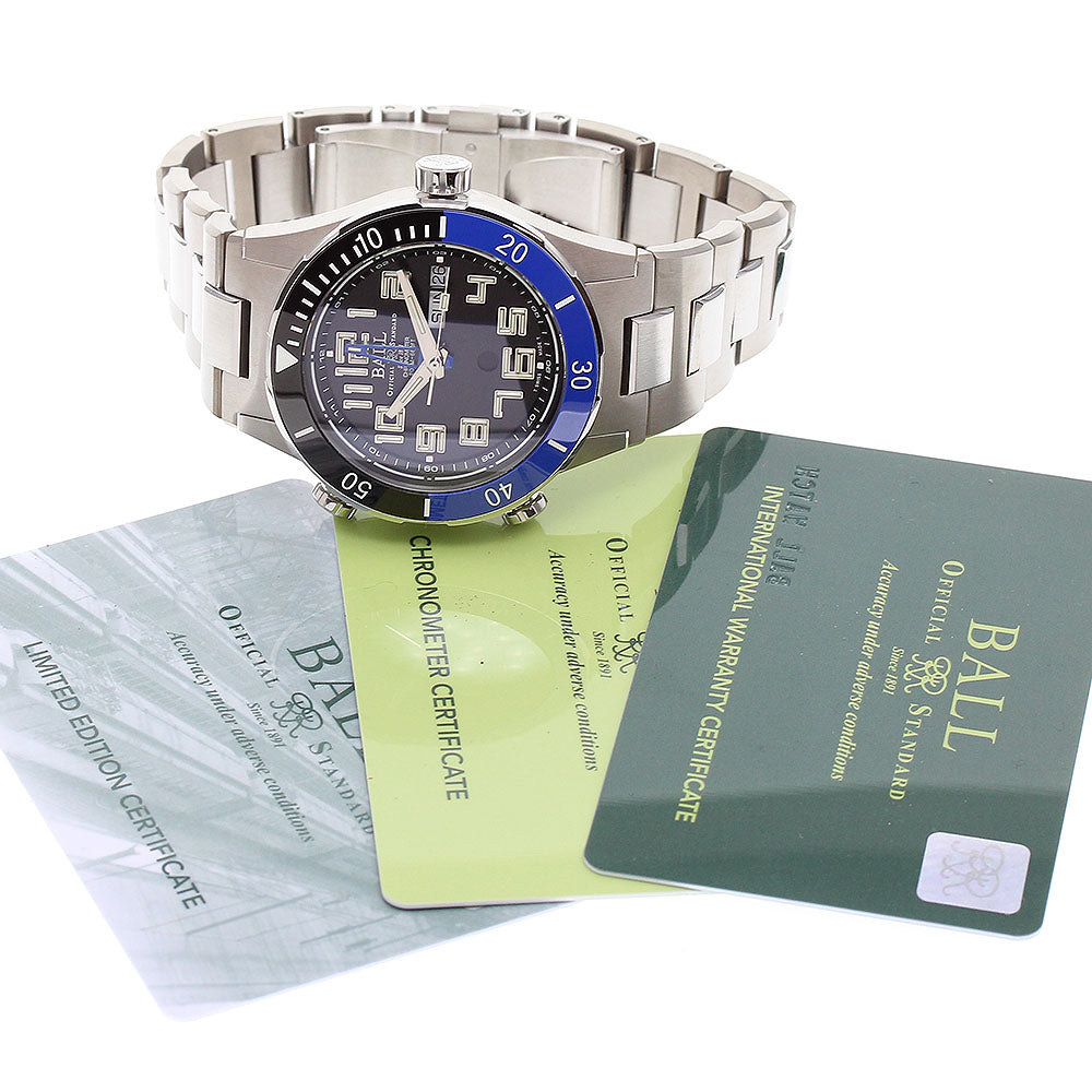 BALLWATCH Roadmaster Pilot GMT DG3036B-S3C-BK 1000 world limited AT Men's_863557