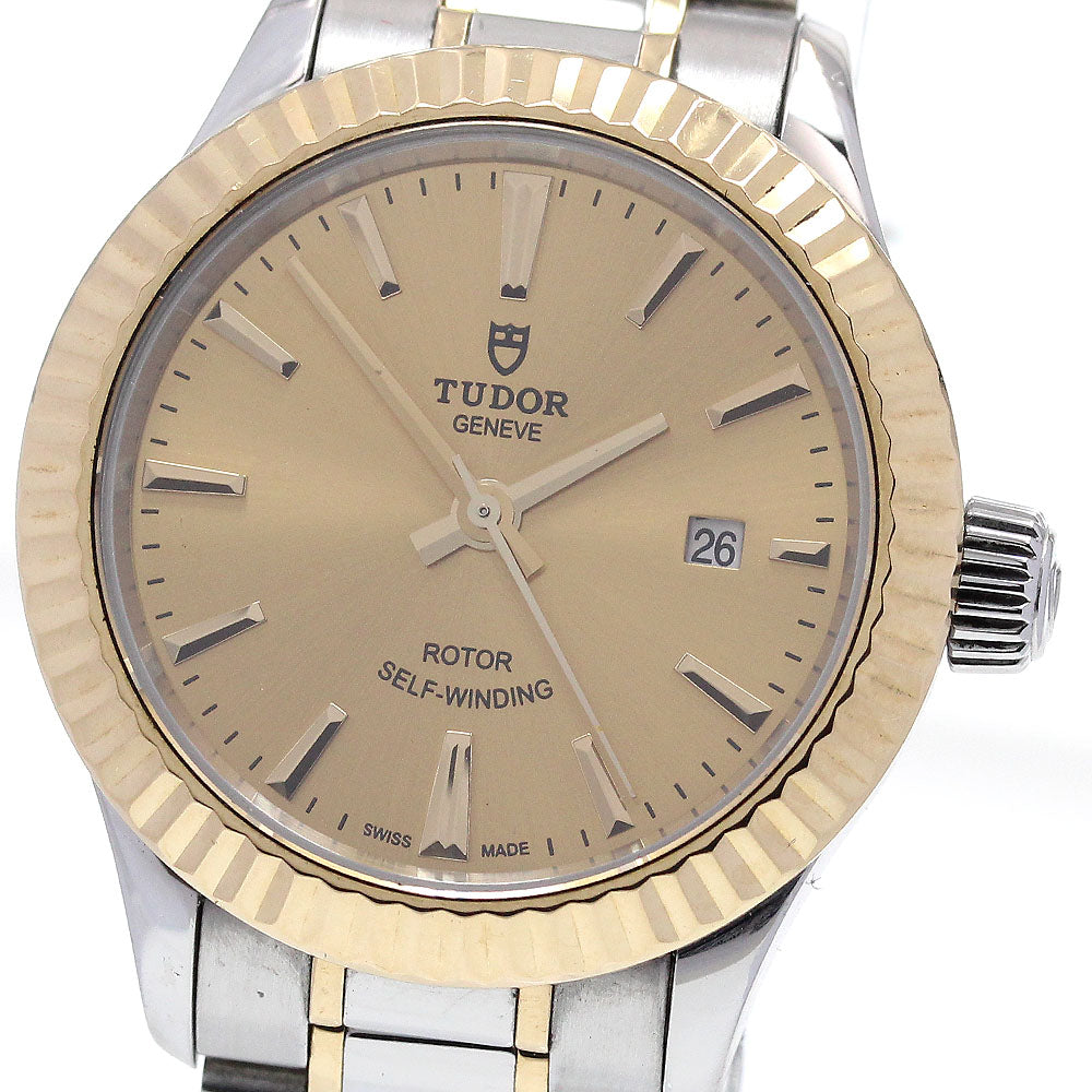 TUDOR style 12113 cal.2671 gold Dial Automatic Ladies Watch_863567