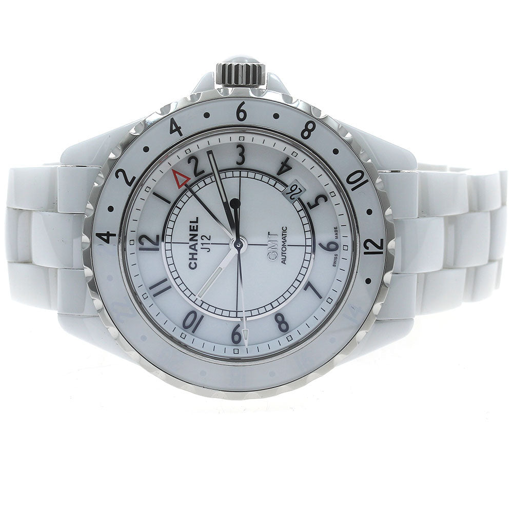 CHANEL J12 GMT H2126 Date white Dial Automatic Men's Watch_863569