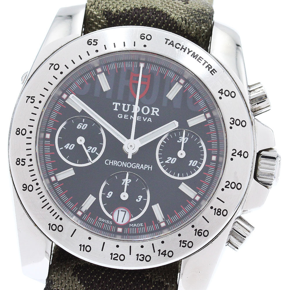 TUDOR Sports line 20300 Chronograph black Dial Automatic Men's Watch_863579