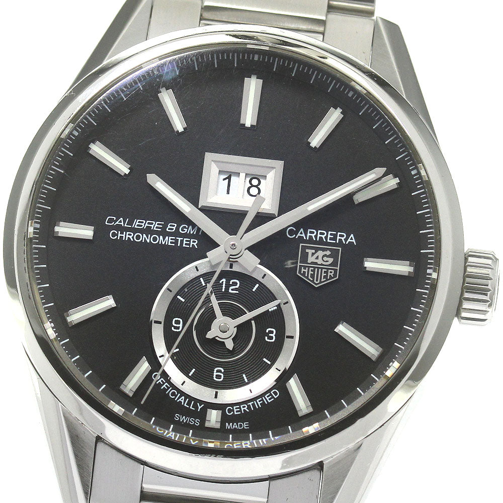 TAG HEUER Carrera WAR5010 Grand Date GMT Caliber 8 Automatic Men's Watch_863586