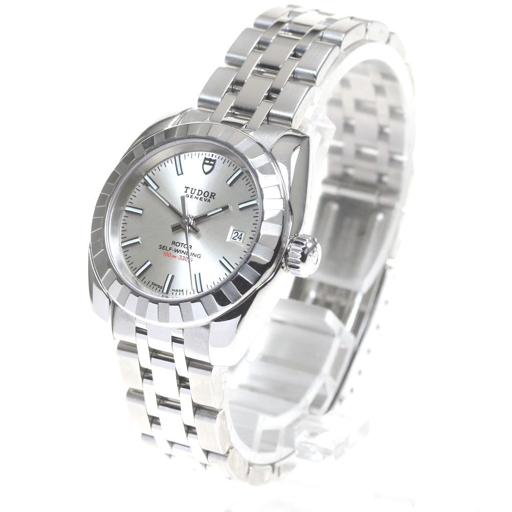 TUDOR Classic Date 22010 Silver Dial Automatic Ladies Watch_863587