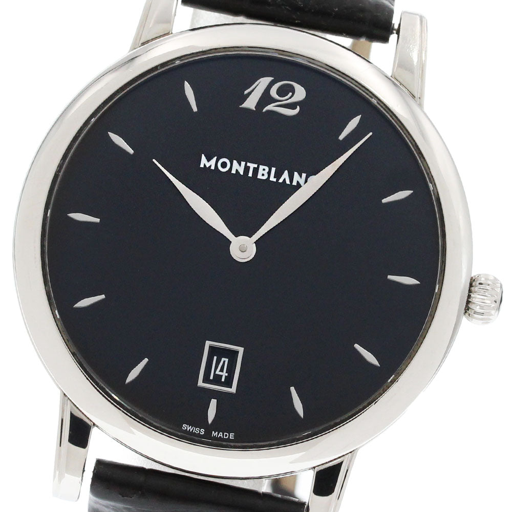 MONTBLANC Star classic 7239 Date black Dial Quartz Men's Watch_863591