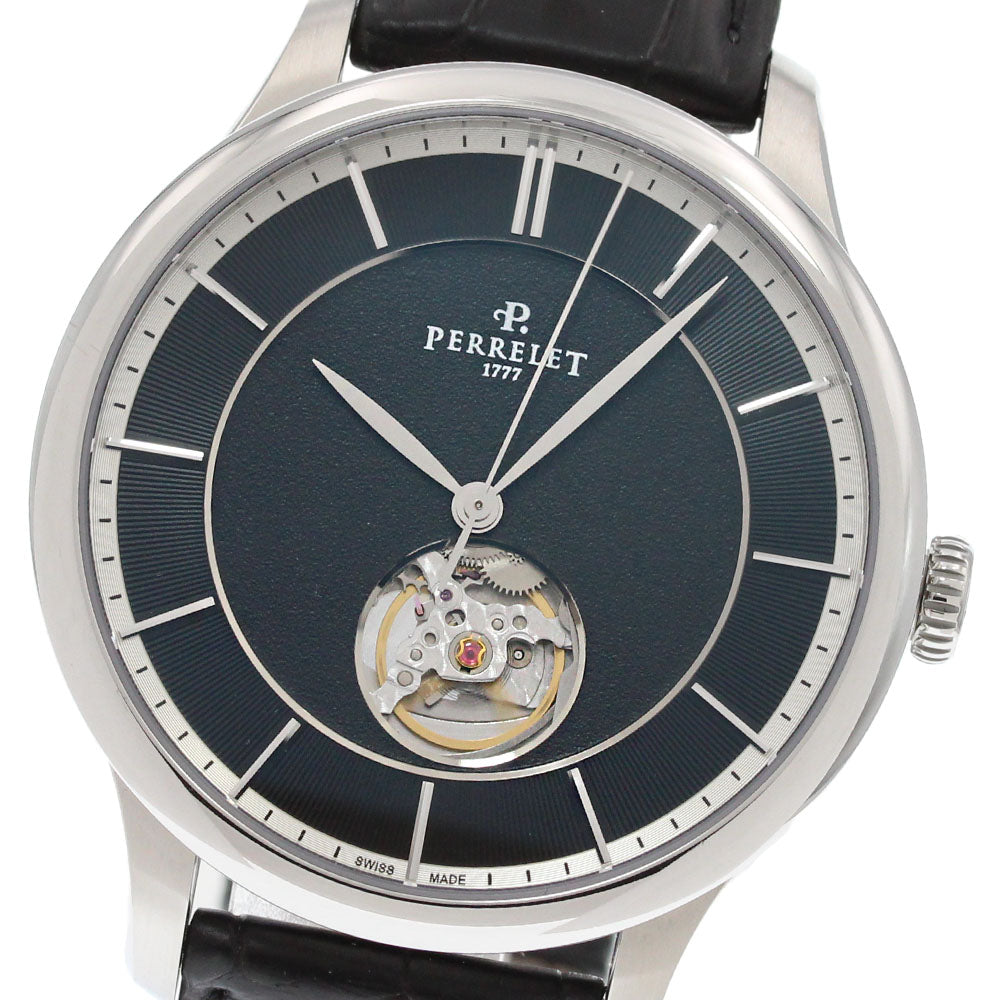 PERRELET first class open heart A1087 black Dial Automatic Men's Watch_863592