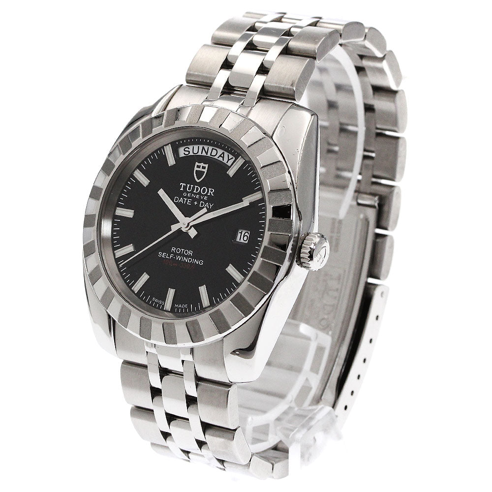 TUDOR Classic Date Day 23010 Day date black Dial Automatic Men's Watch_863607