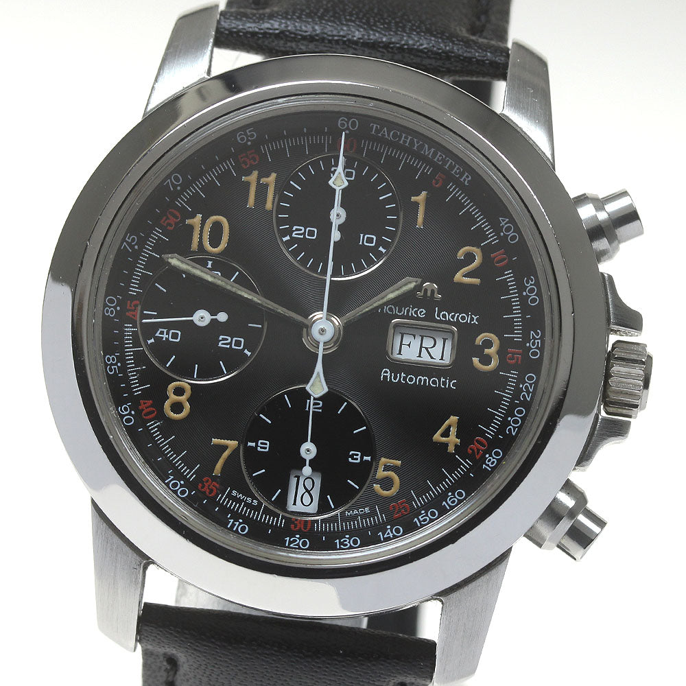 MAURICE LACROIX Croneo 39721 Day-Date Chronograph Automatic Men's Watch_863617