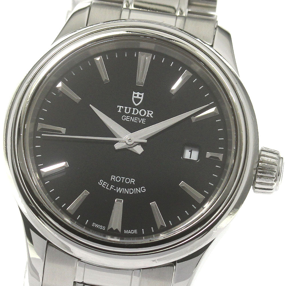 TUDOR style 12100 Date black Dial Automatic Ladies Watch_863620
