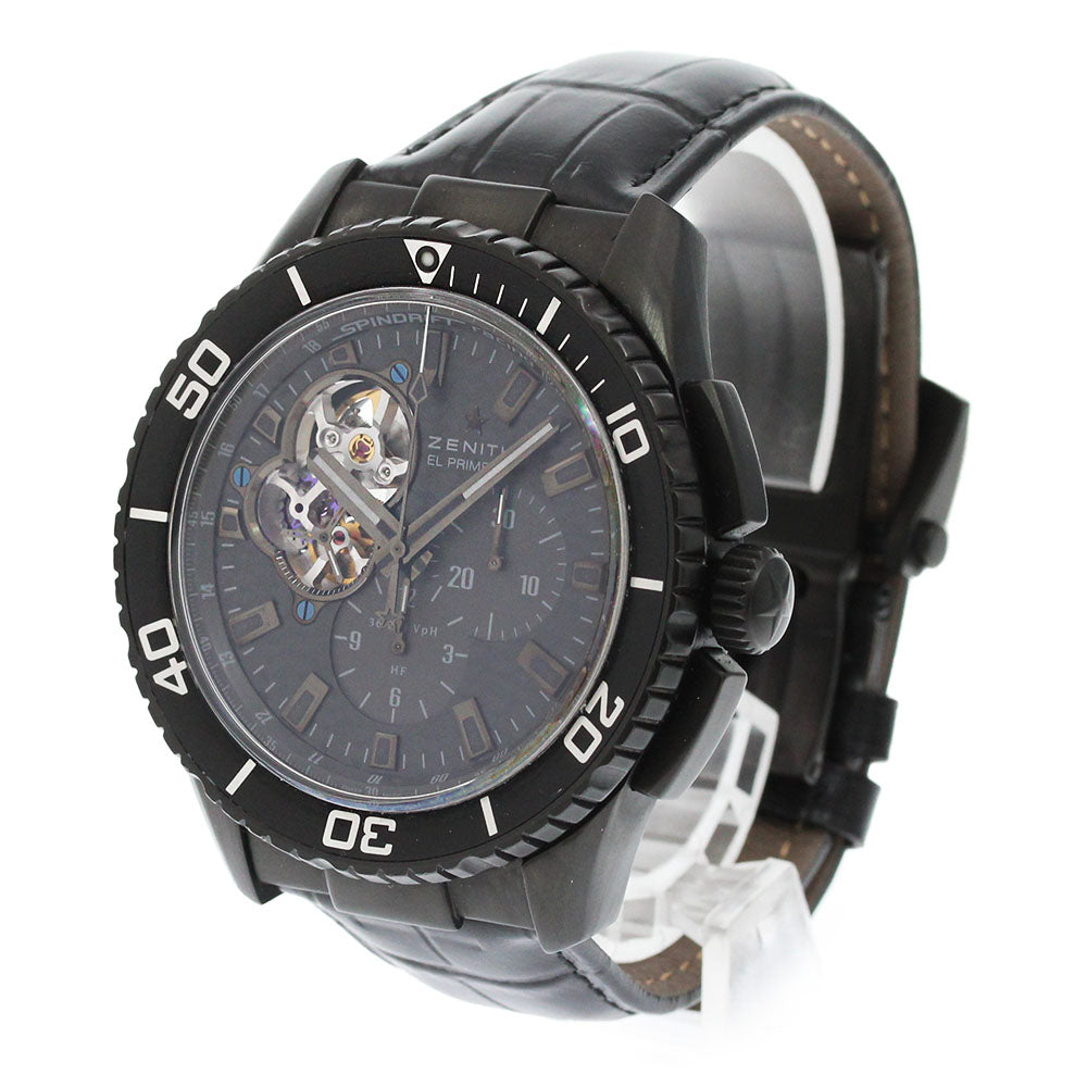 ZENITH El Primero Stratos Spin Drift 75.2060.4061 Chronograph black Dial Automatic Men's Watch_863638