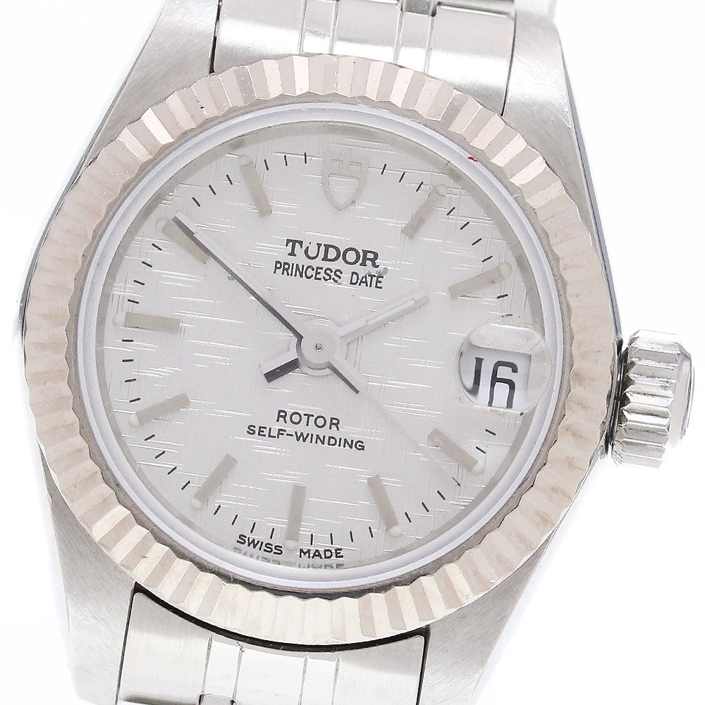 TUDOR Princess Date 92514 cal.2671 Silver Dial Automatic Ladies Watch_863643