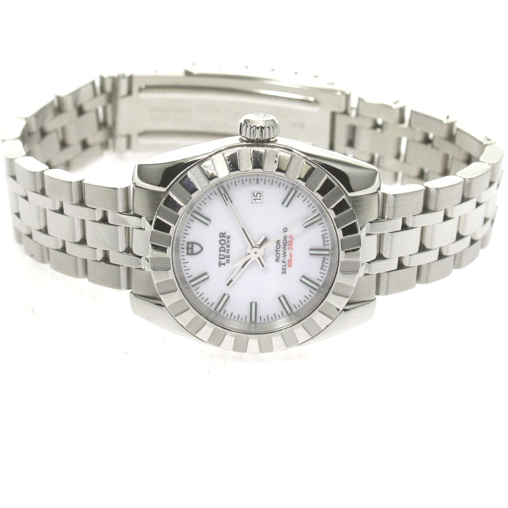 TUDOR Classic Date 22010 White Dial Automatic Ladies Watch_863652