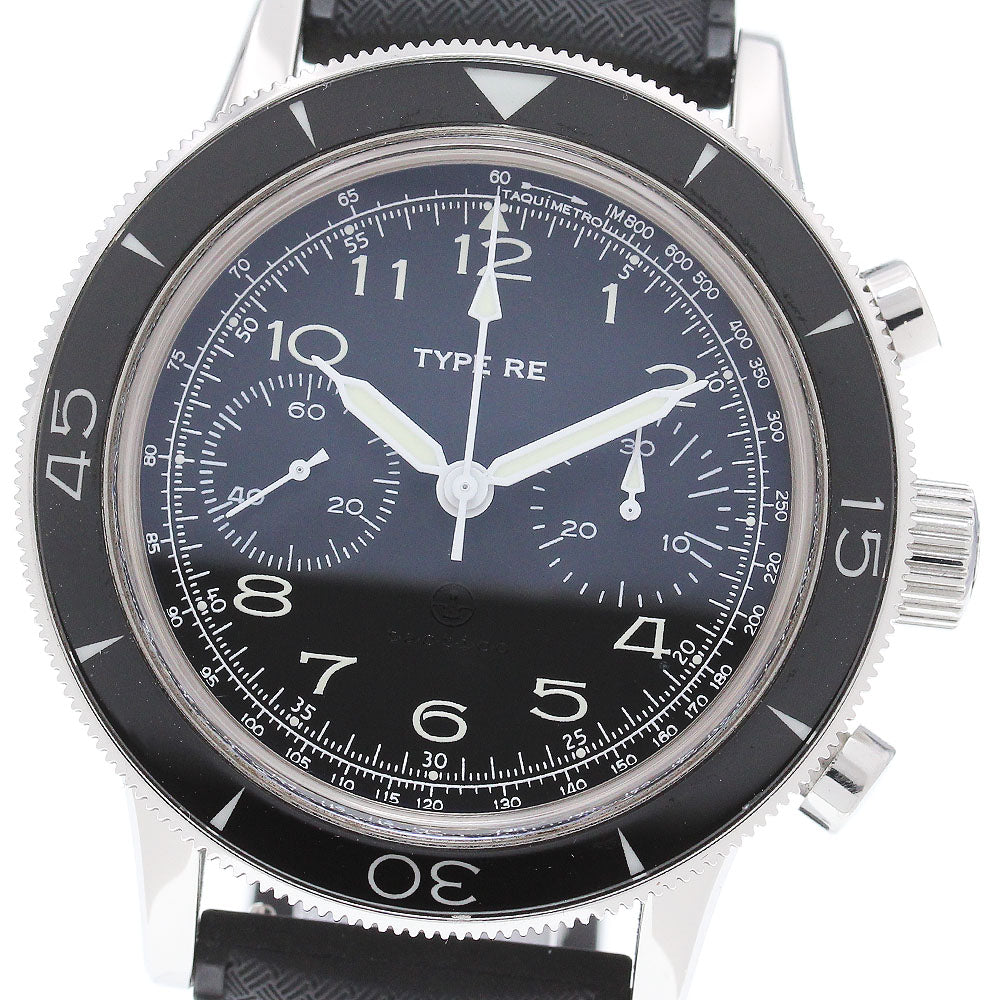 TACTICO TYPE RE Chronograph black Dial Automatic Men's Watch_863657