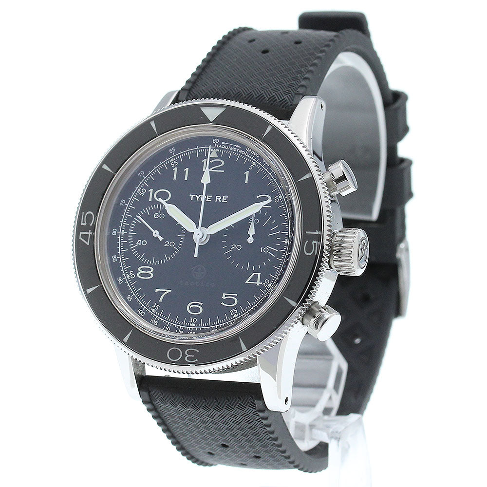 TACTICO TYPE RE Chronograph black Dial Automatic Men's Watch_863657