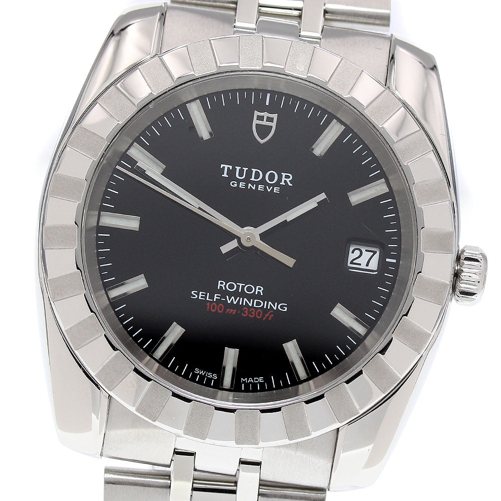 TUDOR Classic Date 21010 black Dial Automatic Men's Watch_863661