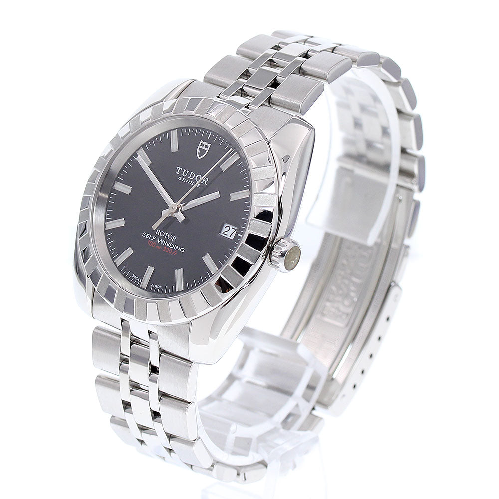 TUDOR Classic Date 21010 black Dial Automatic Men's Watch_863661