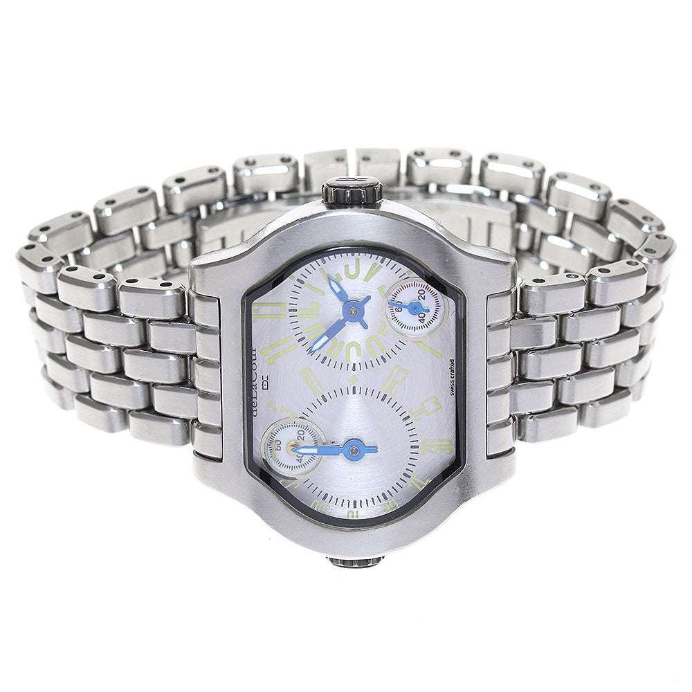 deLaCour City 2 Small seconds Silver / white shell Dial Quartz Ladies Watch_863674