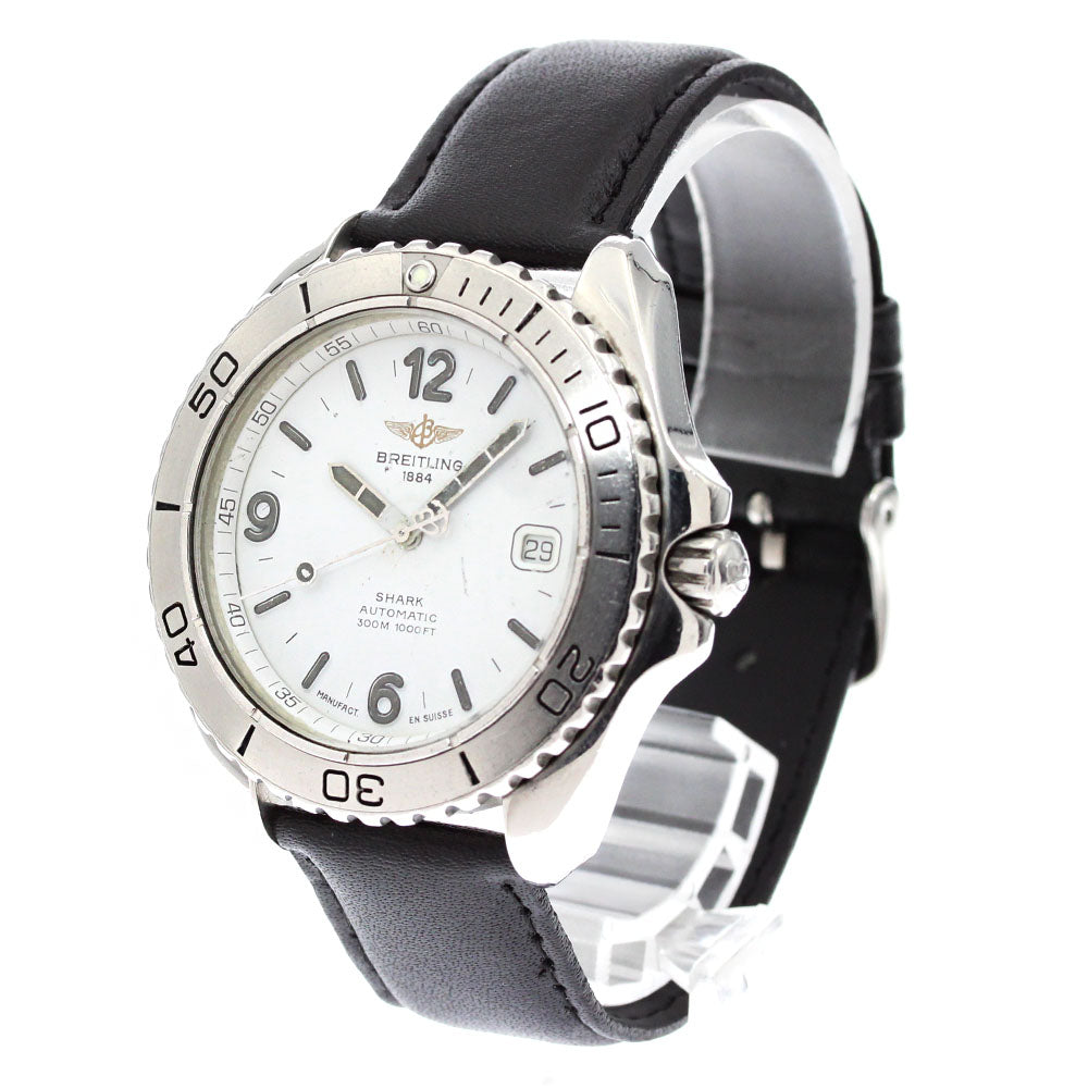 BREITLING Shark A17605 Date white Dial Automatic Men's Watch_863676