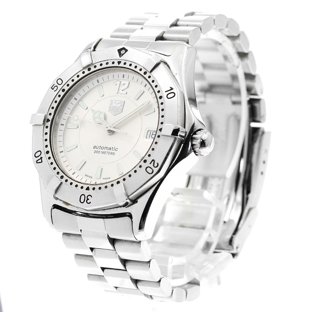 TAG HEUER 2000 series WK2116-0 Date Silver Dial Automatic Men's Watch_863677