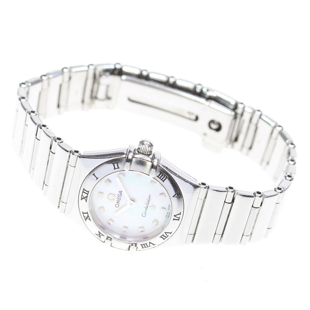 OMEGA Constellation Mini My Choice 1561.71 White shell Dial Quartz Ladies Watch_863693