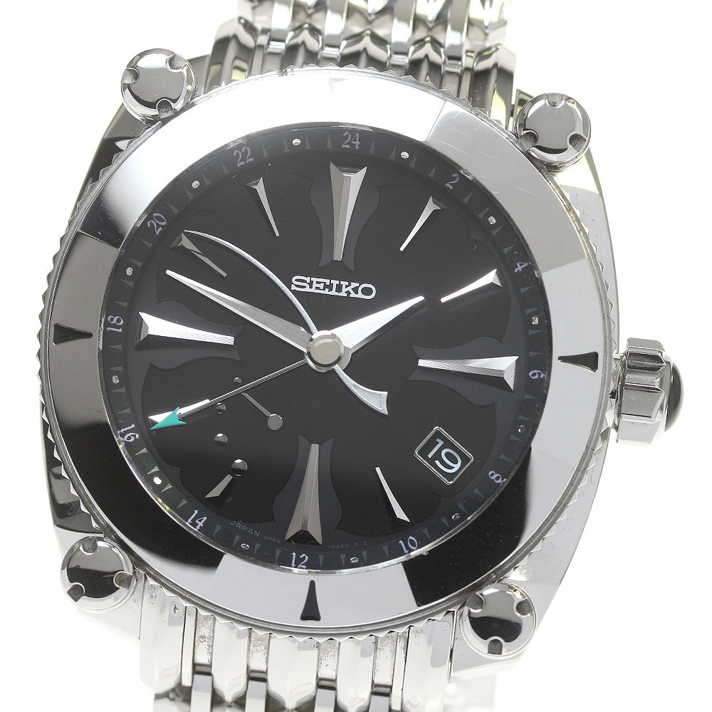 SEIKO Galante SBLA051/5R66-0AN0 GMT power reserve Spring drive Men's_863697