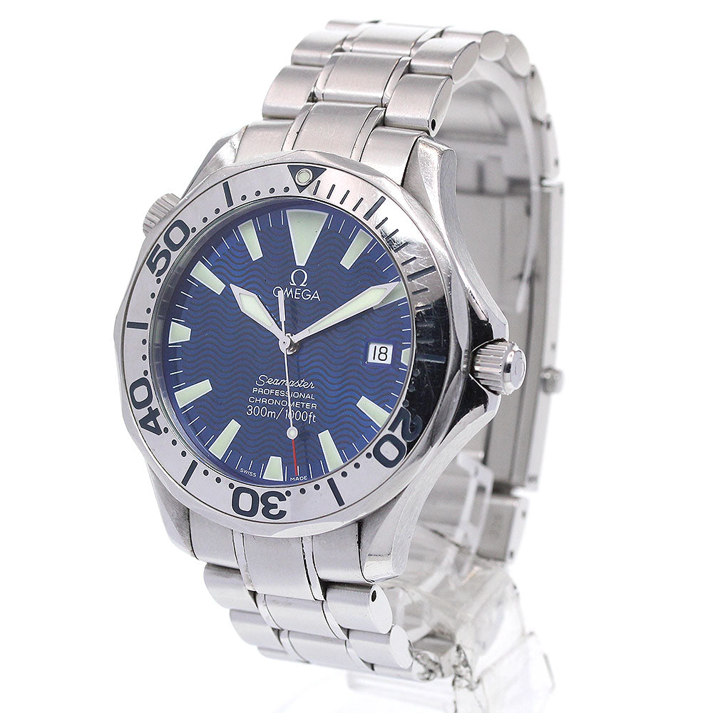 OMEGA Seamaster300 2255.80 Date Navy Dial Automatic Men's Watch_863699