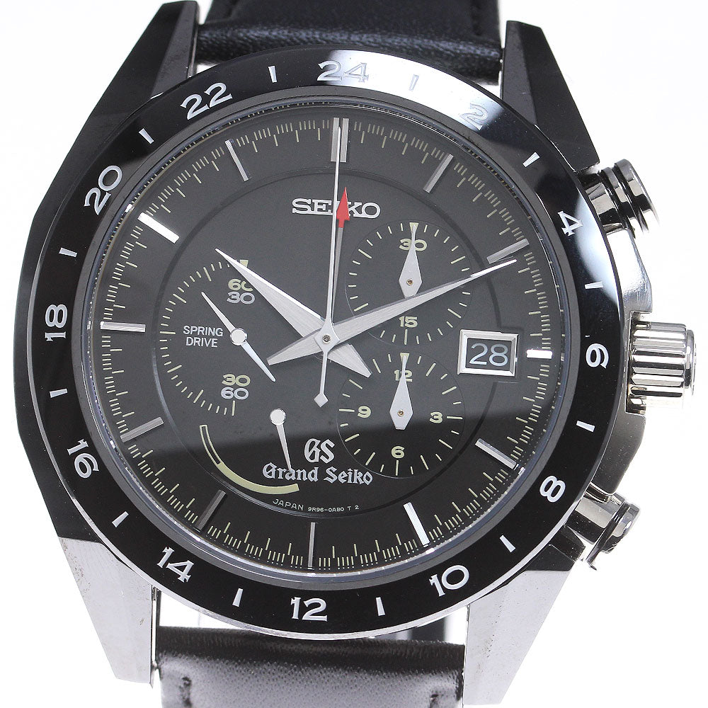 SEIKO Grand Seiko Limited to 500 SBGC015/9R96-0AB0 GMT Spring drive Men's_863703