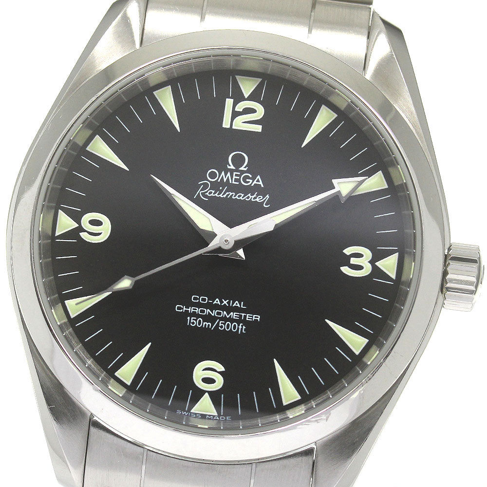 OMEGA Seamaster Railmaster 2503.52 Chronometer Black Dial Automatic Men's_863720