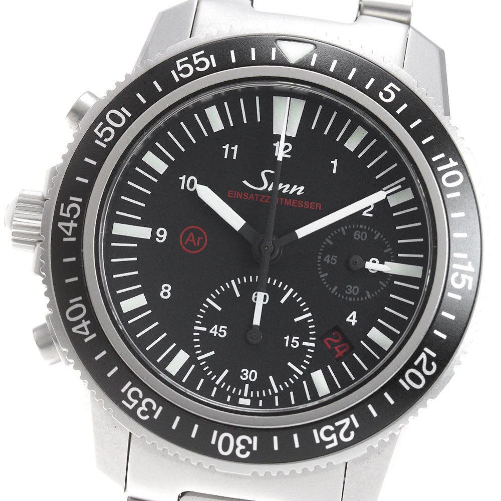 Sinn EZM13.1 M 613 Chronograph Date black Dial Automatic Men's Watch_863732