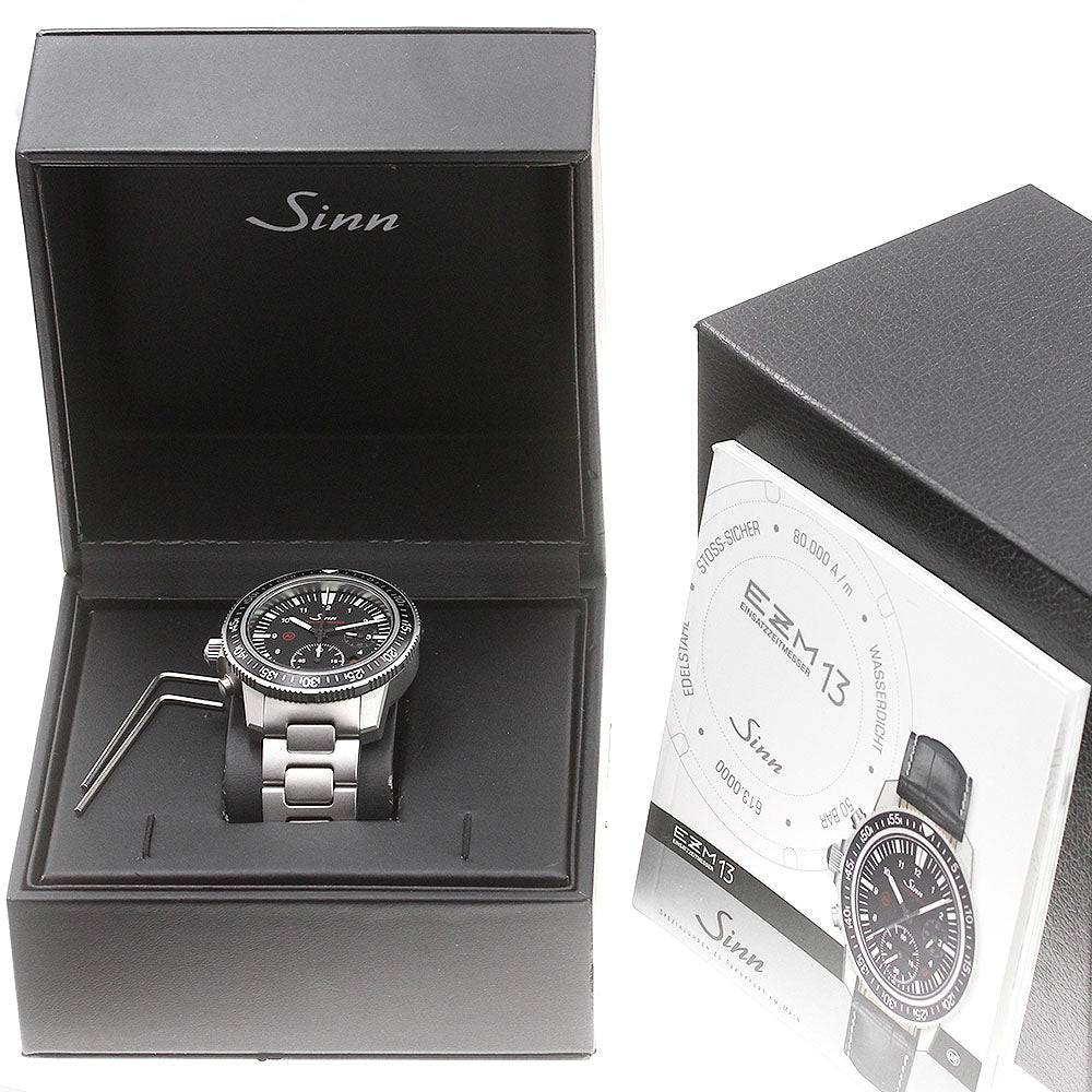 Sinn EZM13.1 M 613 Chronograph Date black Dial Automatic Men's Watch_863732