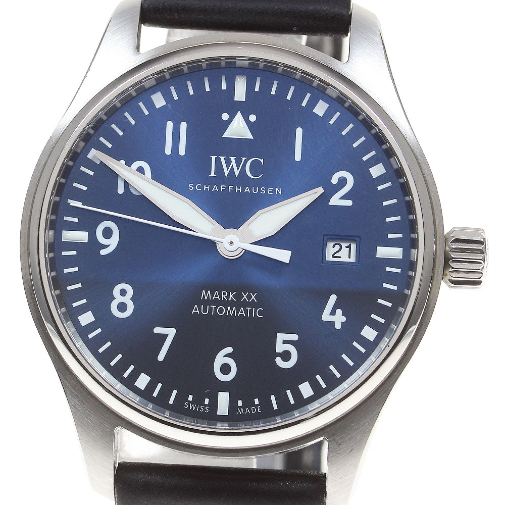 IWC SCHAFFHAUSEN Pilot's Watch Mark XX IW328203 Date Automatic Men's _863804