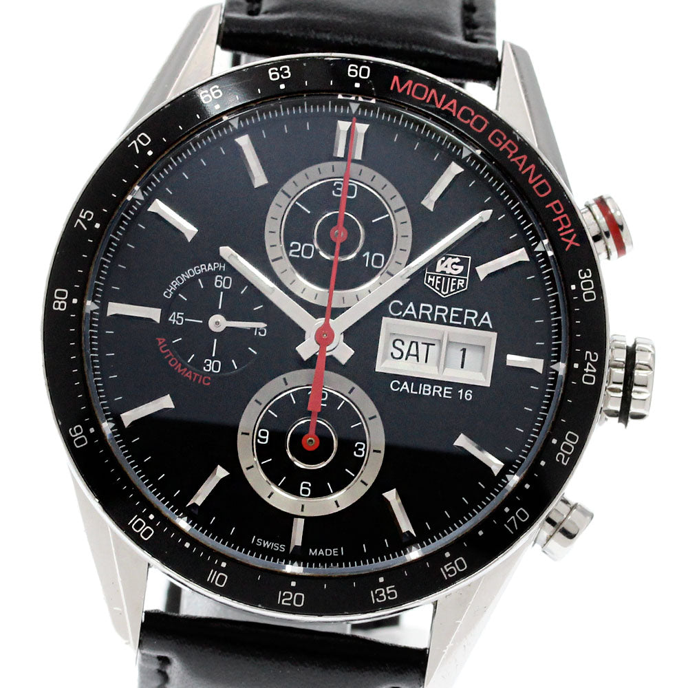 TAG HEUER Carrera CV2A1F Day date black Dial Automatic Men's Watch_863808