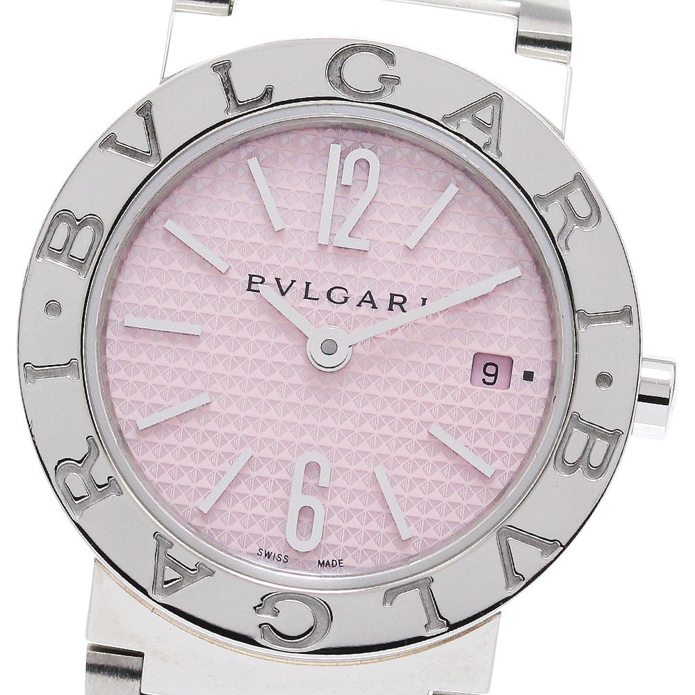BVLGARI BVLGARIBVLGARI BBL26S Date pink Dial Quartz Ladies Watch_863842