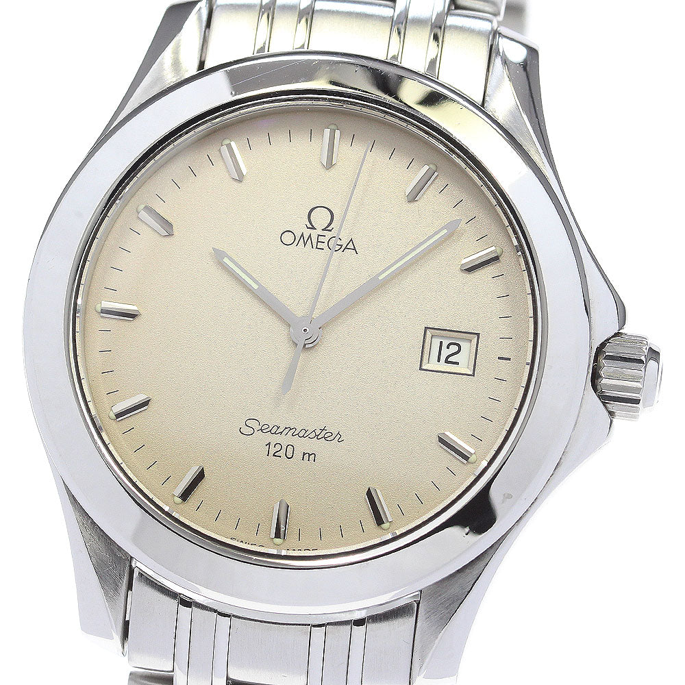 OMEGA Seamaster120 2511.33 Date Silver Dial Quartz Men's Watch_863843