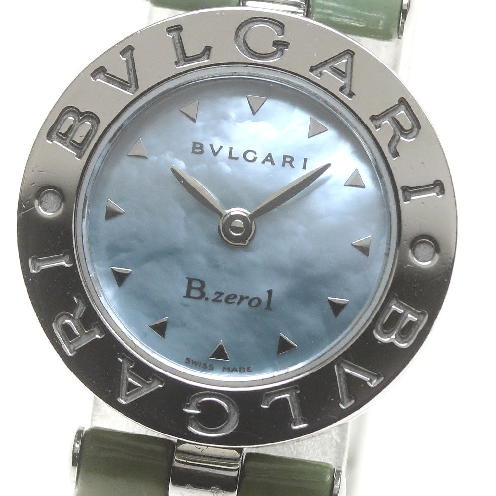 BVLGARI B-zero1 BZ22S Blue shell dial Blue shell Dial Quartz Ladies Watch_863845