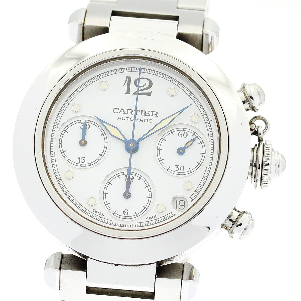 CARTIER Pasha C Chrono W31039M7 Chronograph Automatic Boy's Watch_863846