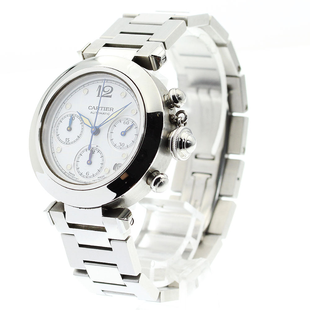 CARTIER Pasha C Chrono W31039M7 Chronograph Automatic Boy's Watch_863846