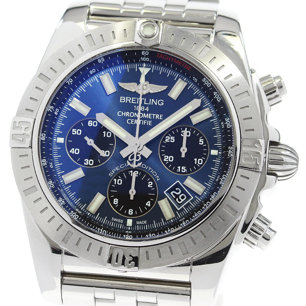 BREITLING Chronomat JSP Japan Limited AB0115 Navy Dial Automatic Men's _863871