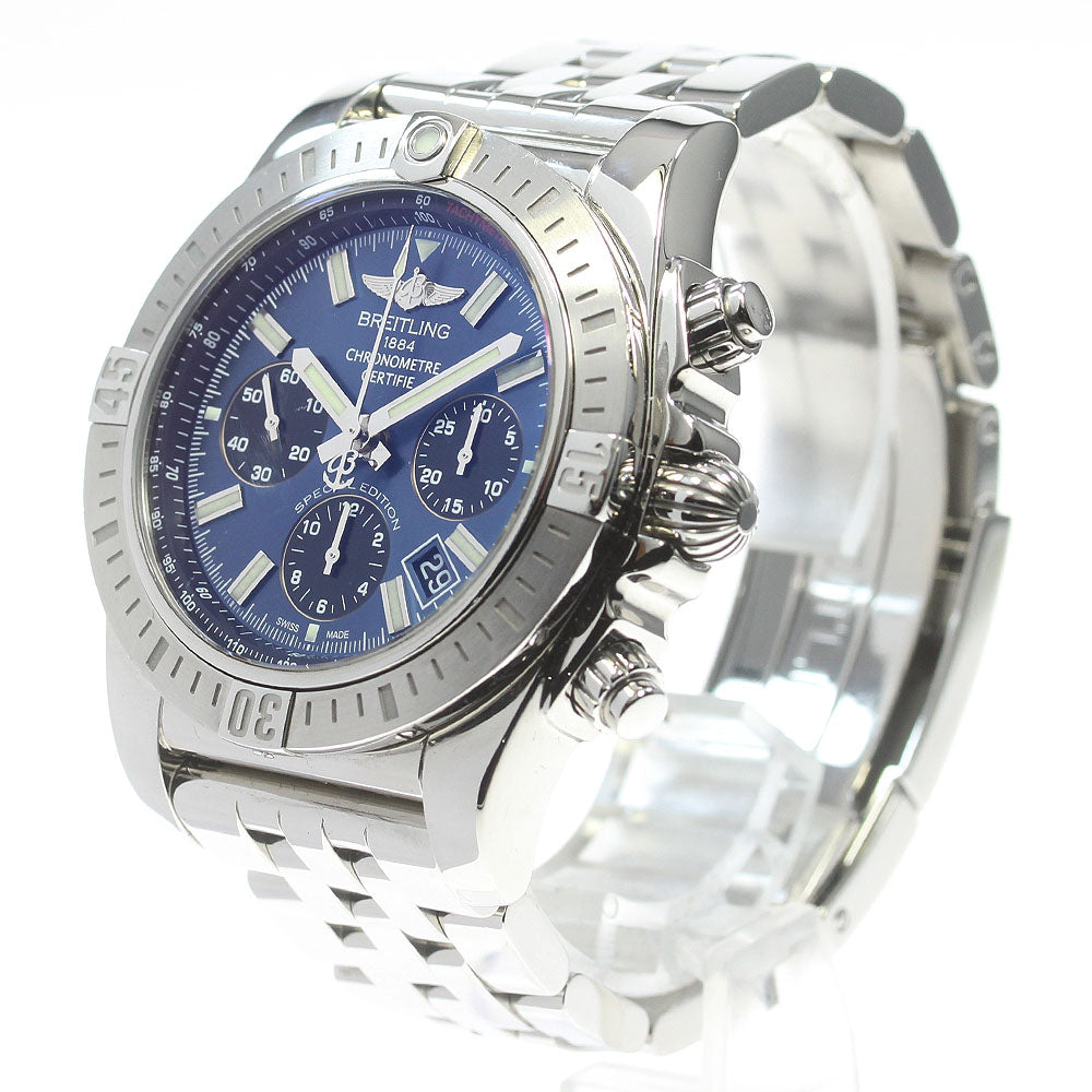 BREITLING Chronomat JSP Japan Limited AB0115 Navy Dial Automatic Men's _863871