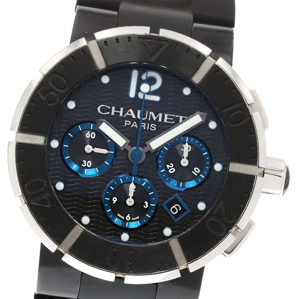 Chaumet Class one W17291-45B Chronograph XXL black Dial Automatic Men's_863887