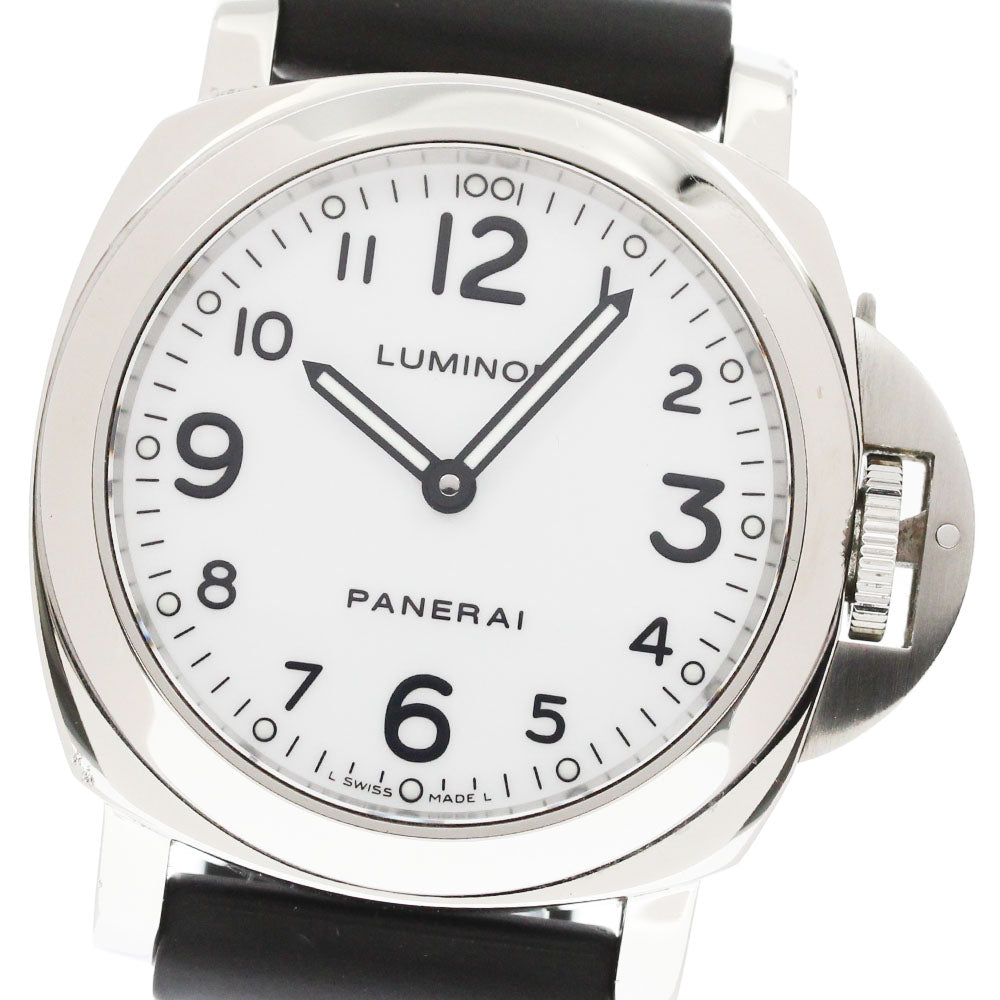 PANERAI Luminol base PAM00114 white Dial Hand Winding Men's Watch_863899