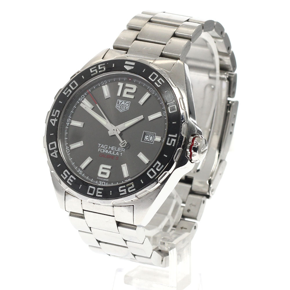 TAG HEUER Formula 1 WAZ2011 Date caliber 5 gray Dial Automatic Men's Watch_863928
